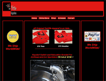 Tablet Screenshot of devillecycles.com